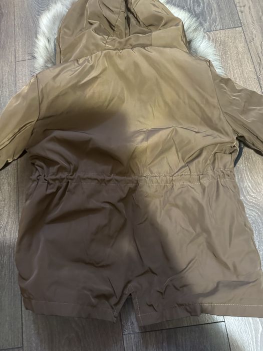 Детско яке с естествен пух