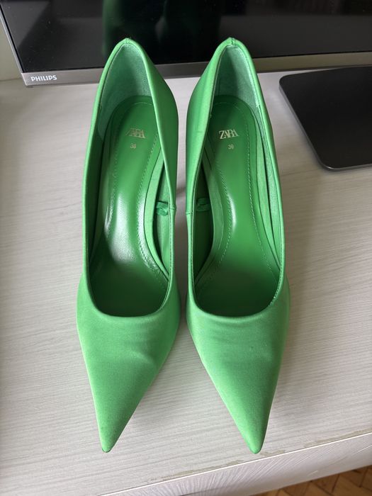 Обувки зелени Zara 38