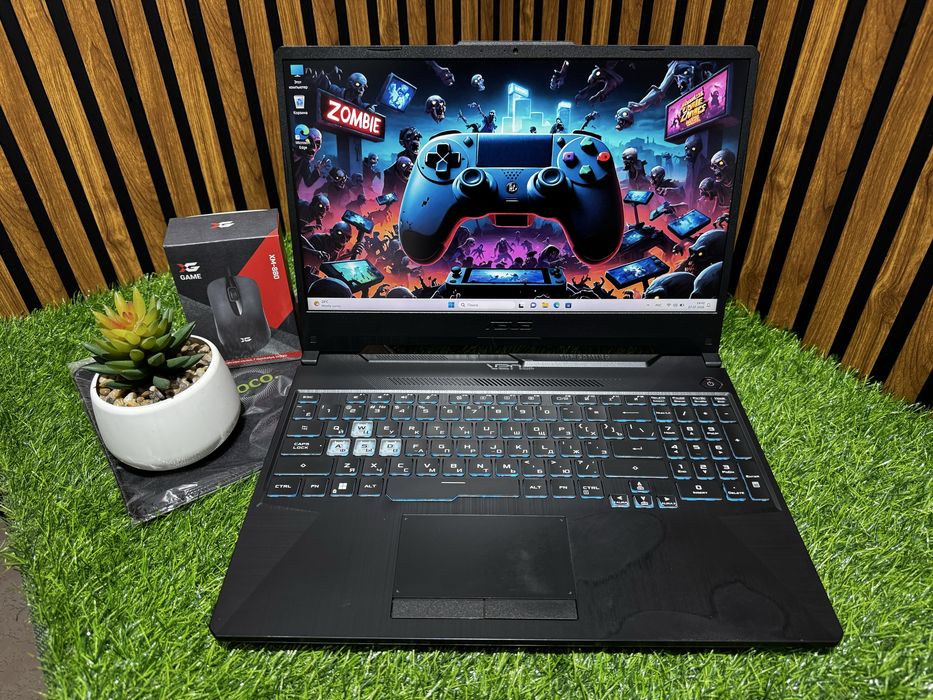 Игровой Ноутбук Asus TUF Gaming F15 Core i5-11400H/16GB/SSD512/RTX3050