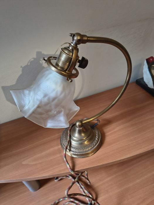 Veioză alamă vintage