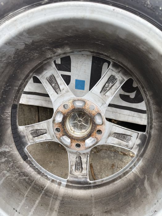 17 5х120 джанти с летни гуми