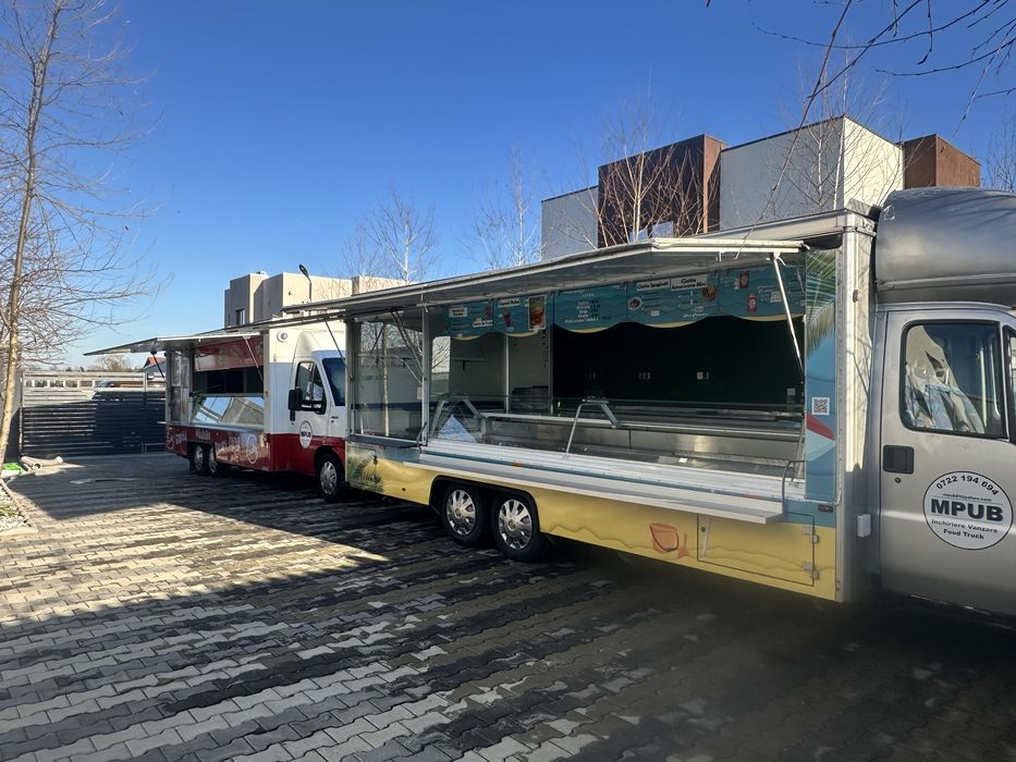 Vanzare sau inchiriere street foodtruck  camionete food truck rulota
