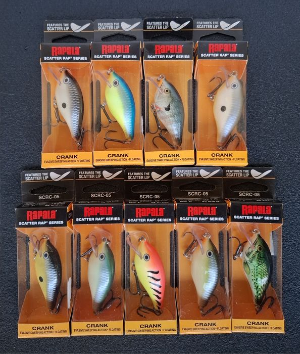 Воблери Rapala SCATTER Rap