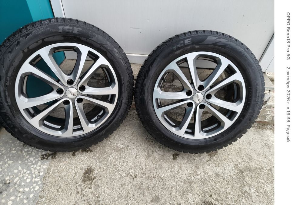 Продаются шины с дисками Formula ICE 215/60/17.