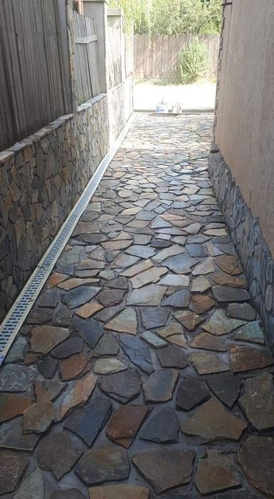 Piatra naturala de munte de Grecia 100%. Lucrez în toată Țara