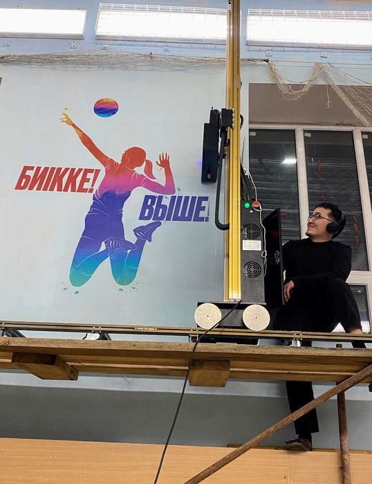 Японский настенный принтер, Принтер для стен, УФ принтер, Принтер