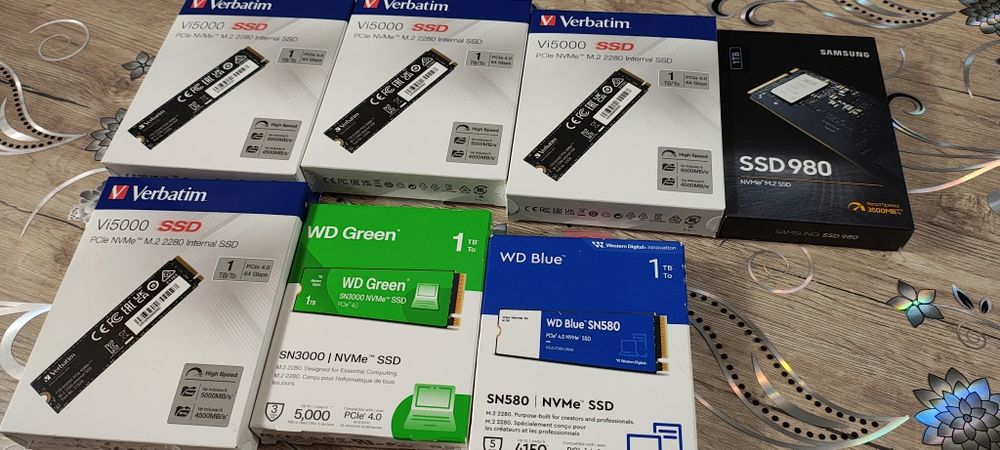 Ssd nvme 1 tb, noi, sigilate,cumparate din emag