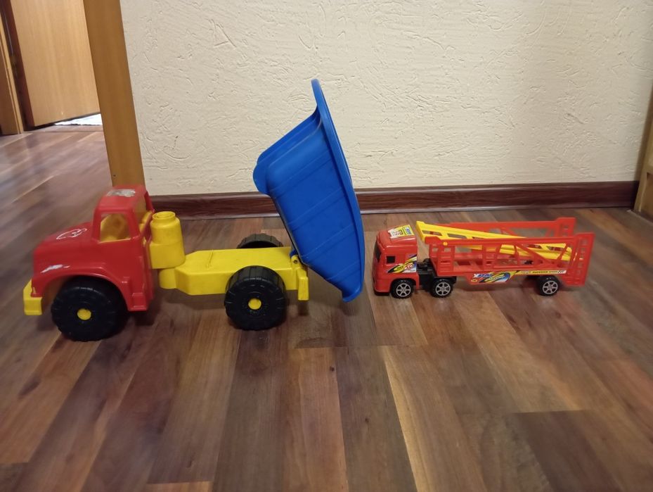 Машина детская самосвал и автовоз