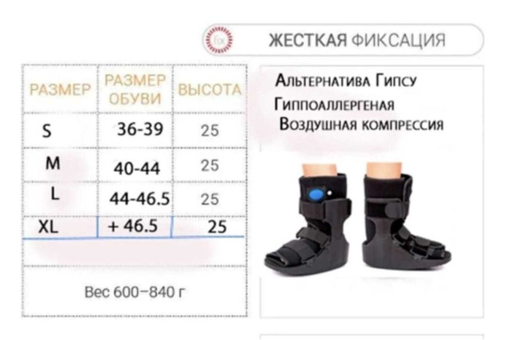 Ортез на голеностопный сустав