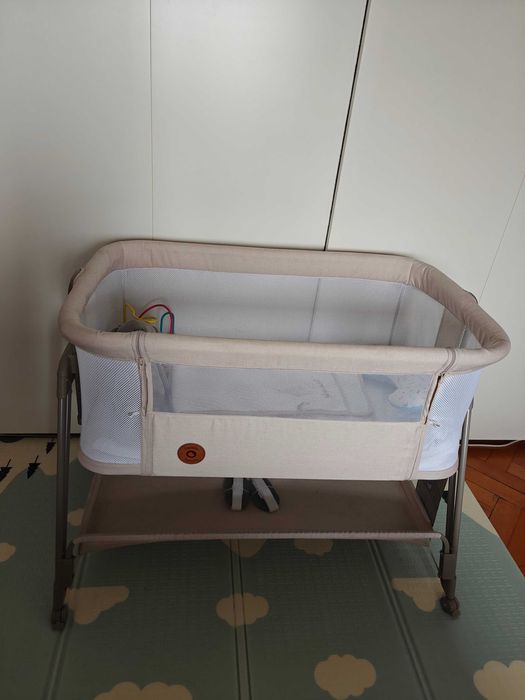 Patut Co-Sleeper 2 in 1 Luna, Beige Sand, Lionelo