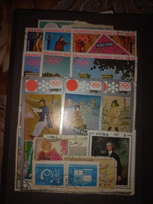 Clasor cu timbre (colectie) valoroase