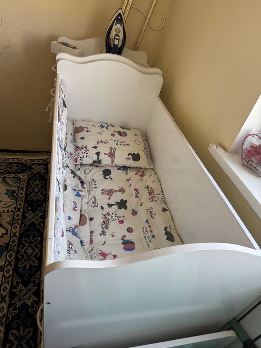 Детский кроват 2 в 1