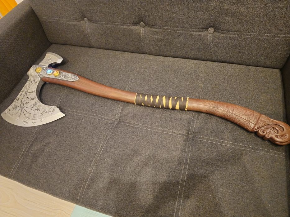 Leviathan Axe God of War GoW - topor hand crafted