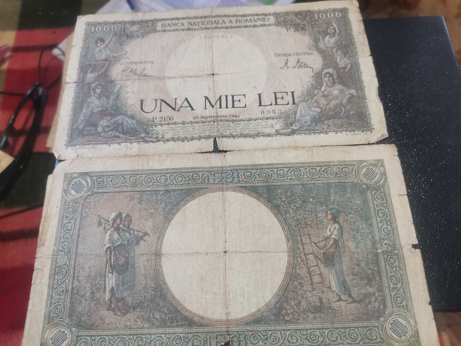 bani romanesc din 1944- 1943