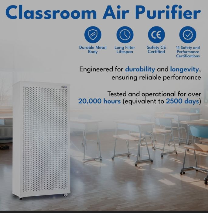 Пречиствател на въздух за големи площи SmartAir Blast MK II