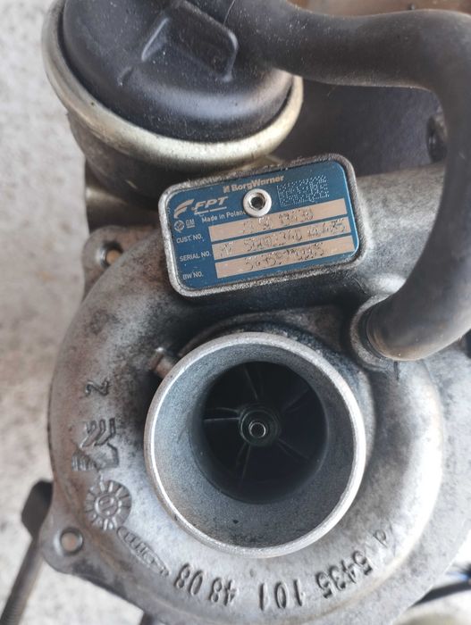 Турбина и катализатор 1.3 cdti