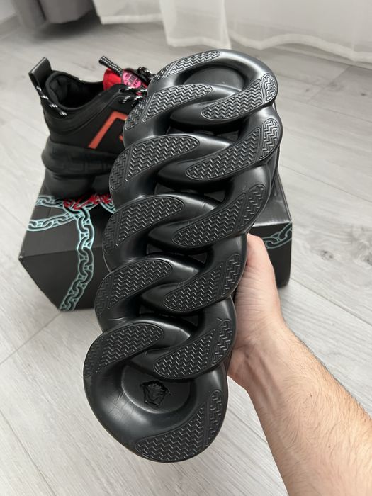 Versace Chain Reaction Mov/ Negru 43