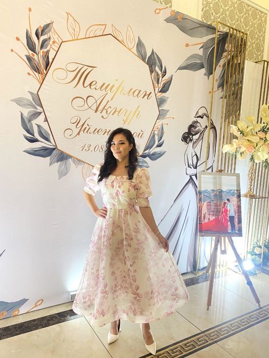 Нежное платье