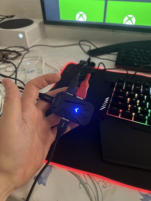 Xbox series S + клав+мышь
