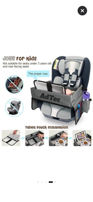 Masuta scaun auto copii pentru calatorie NOUA