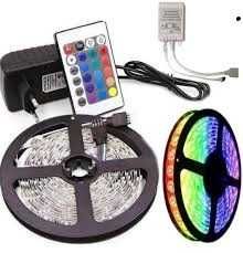 Лента светодиодная самоклеющаяся ночник светильник 5 метров