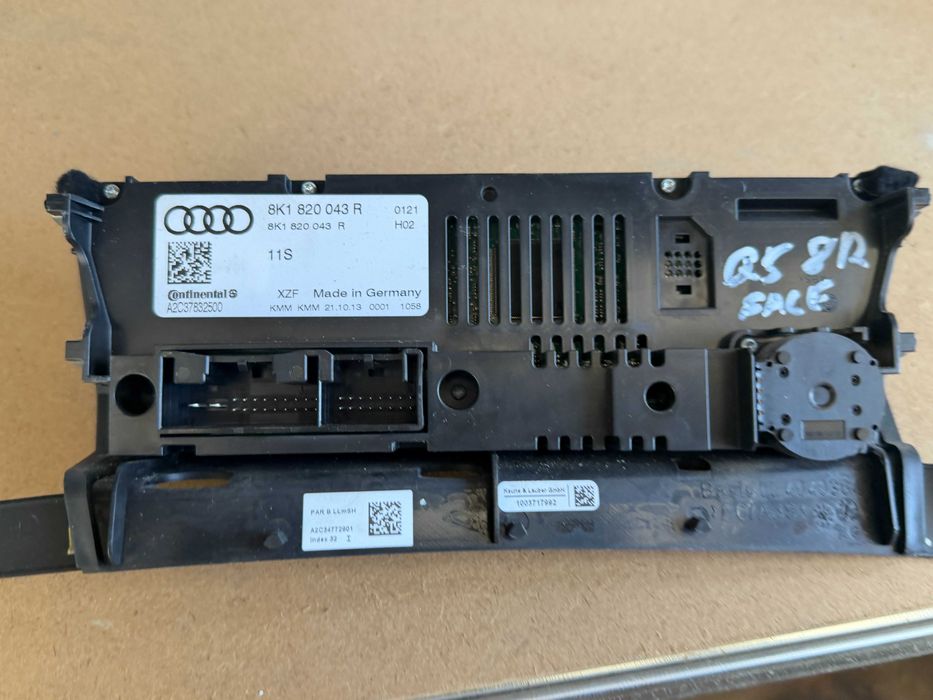 Панел климатроник AUDI Q5 A4 A5 SQ5 8R Ауди А4 А5 8k1820043R