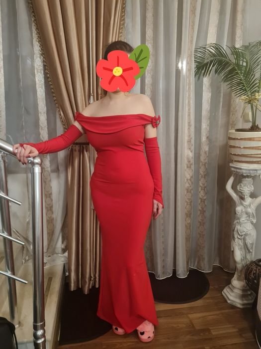 ПРОМОЦИЯ! Бална / Официална червена рокля