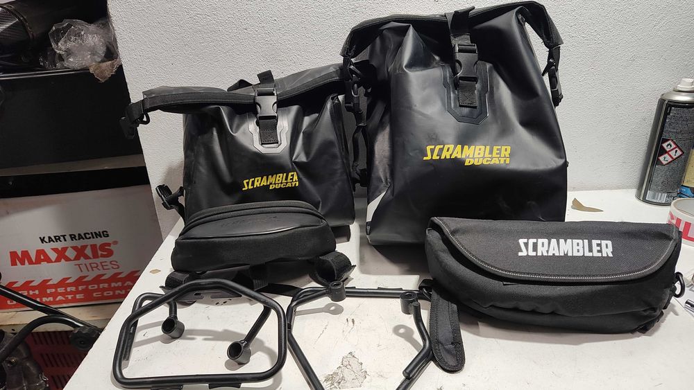 Parbriz bagaje laterale Ducati Scrambler