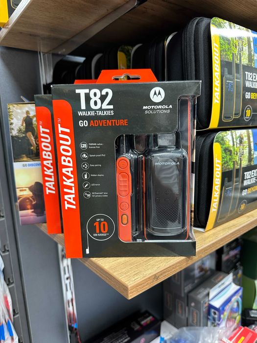 Рация Motorola T82 Extreme 2 шт и 4 шт в комплекте racia ratsiya рации