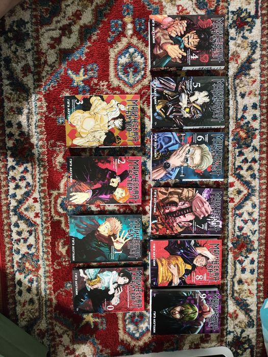 Магическая битва манга