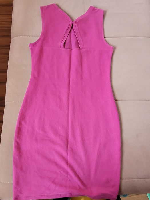 Розова лятна рокля