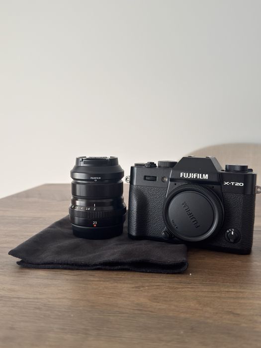 Vand Fujifilm X-T20 si obiectiv Fujifilm 23mm f2