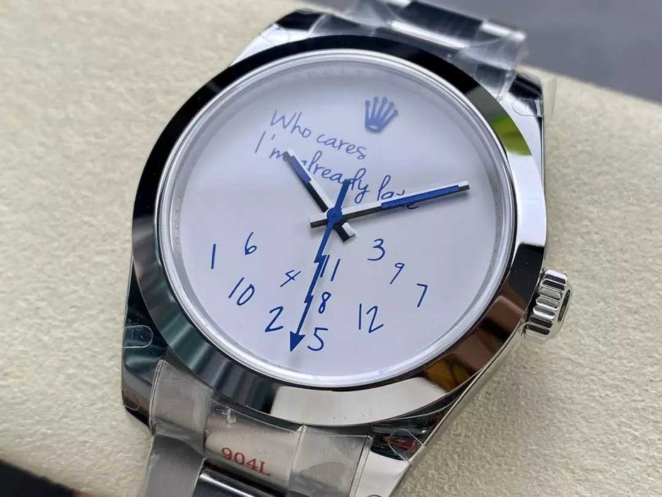 Автоматичен часовник Rolex Datejust "Who Cares I'm Already Late"