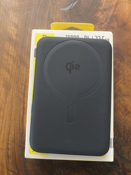 Power Bank  Baseus EnerFill FM12 Qi2 Magnetic  външна батерия