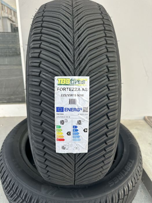 Нови всесезонни гуми TBB TIRES FORTEZZA AS 225/55R19 99W БОРД 2255519