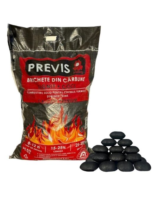 Carbune lignit  ou brichete .