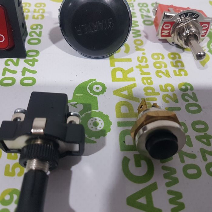 Buton pornire,intrerupator, tractor