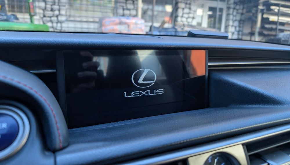 Navigatie Lexus IS III XE30 Ecran/afişaj