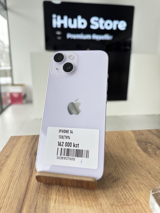 iPhone 14 • 128GB / 78% Purple,Айфон 14 • 128 гб / 78% фиолетовый