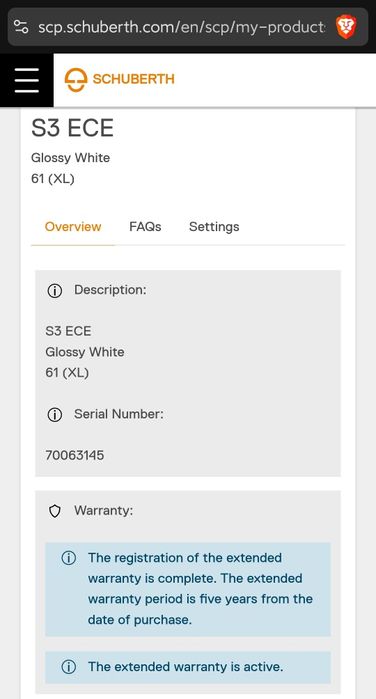 Schuberth s3 мото каска (XL, 61 размер)