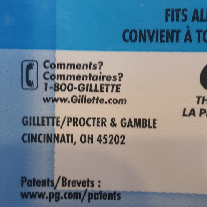 Set 4  Rezerve Gillette USA  Proglide  Chill  (Proshield  Chilll)