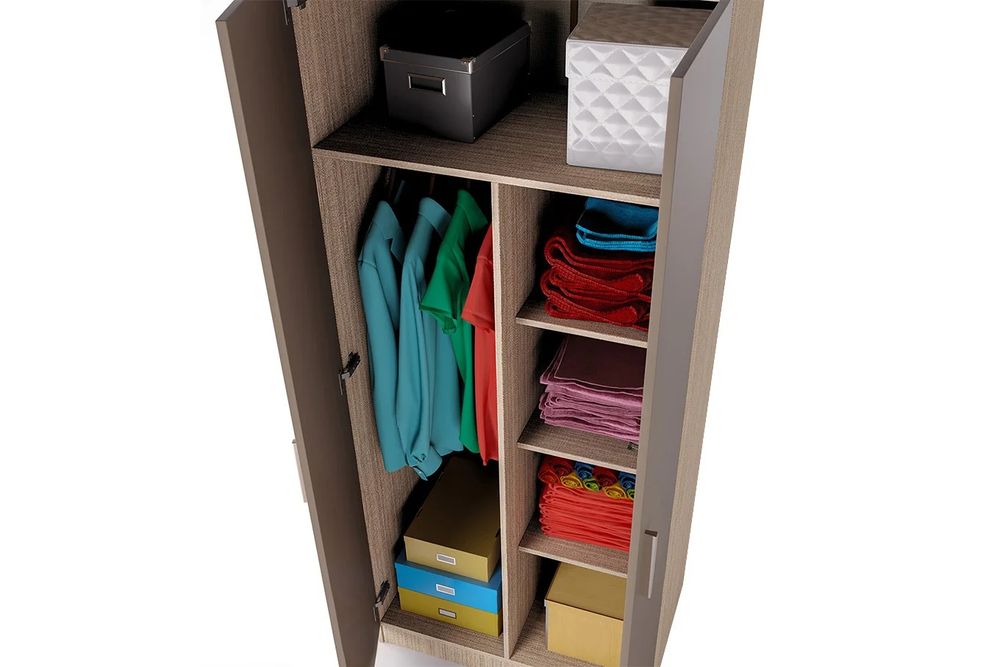 Двукрилен гардероб неразопакован