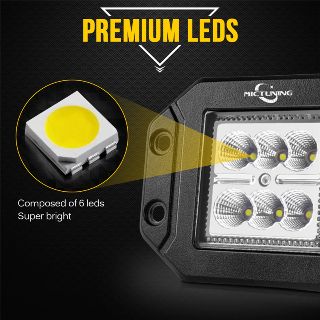 Комплект 2 броя LED Халоген за вграждане 18W