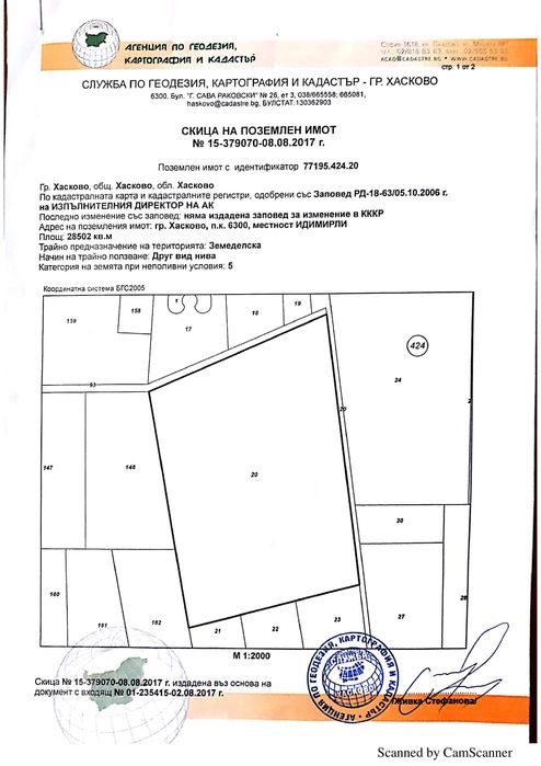 Продава се Земеделски имот в Пловдив, Тракия -  кв.м за 715 €/дка - Снимка #3