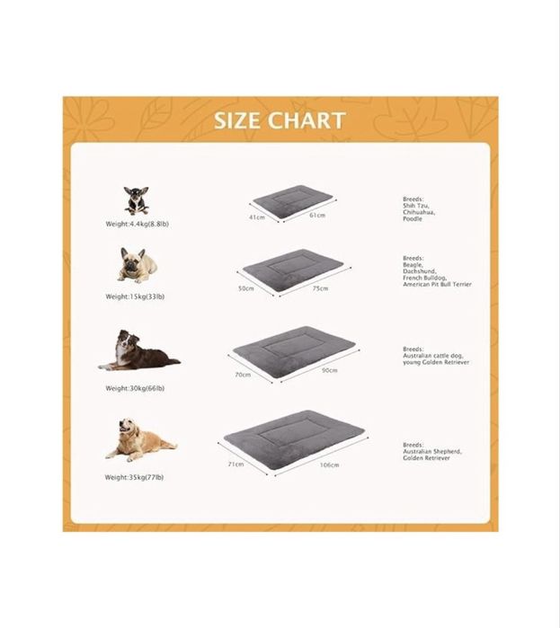 Covoras reversibil pentru caini 75x50 cm, PET SPPTIES