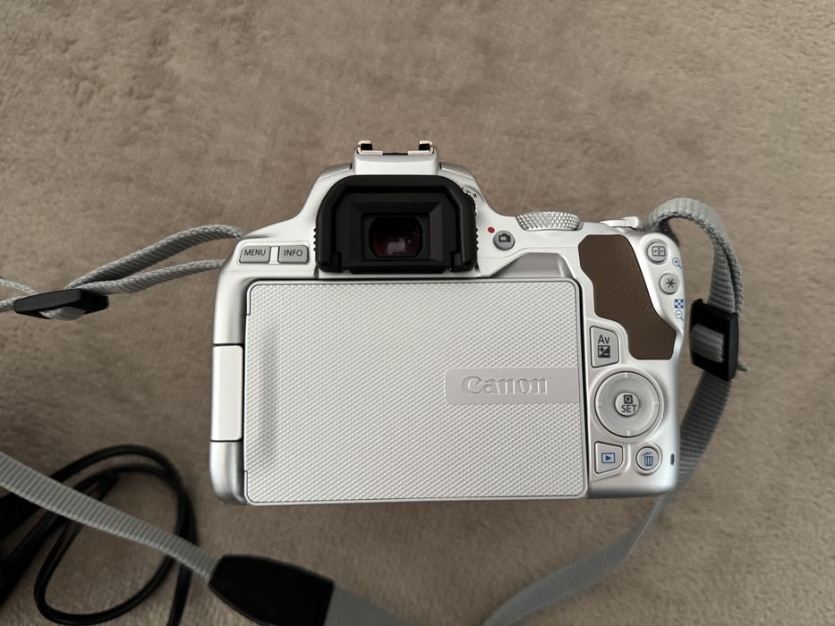 Camera foto DSLR Canon 250D Silver 24MPx