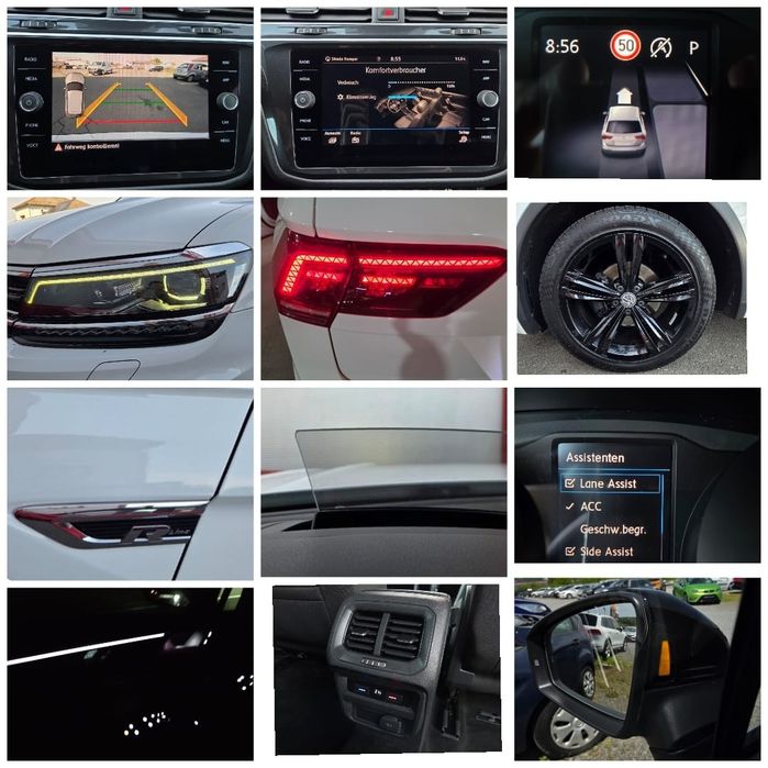 Vw Tiguan 2.0 Diesel 150 Cp / R-LINE / Cutie Automată / Faruri Matrix / Distronic ACC / Line-Side Assist/ Cameră /Head-Up Display /  Euro 6  / 2019.03