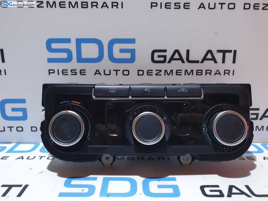 Panou Modul Comanda AC Aer Conditionat Clima Volkswagen Passat CC 2009 - 2012 Cod 7N0907426K [AV1523]