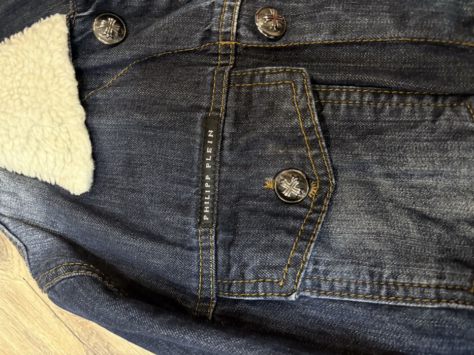 Оригинальная Джинсовая куртка PHILIPP PLEIN