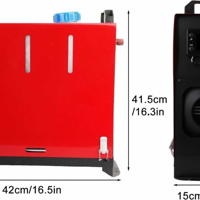 Суха преносима дизелова печка 8kw 12V/24V за каравана кемпер къмпинг